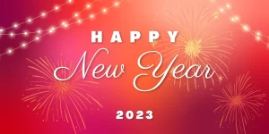 happy new year 2023 banner